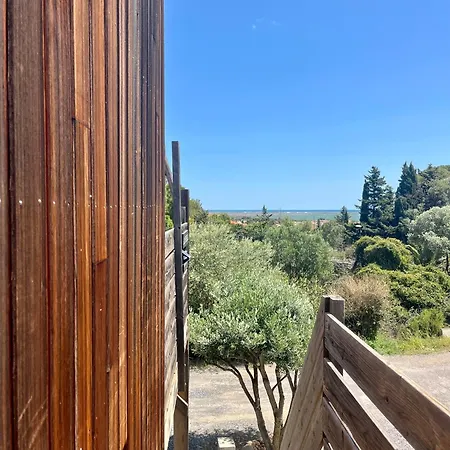 La Poussada, Maisons Ecologiques Avec Vue Mer La Palme Exterior foto