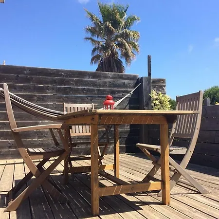 La Poussada, Maisons Ecologiques Avec Vue Mer La Palme Exterior foto